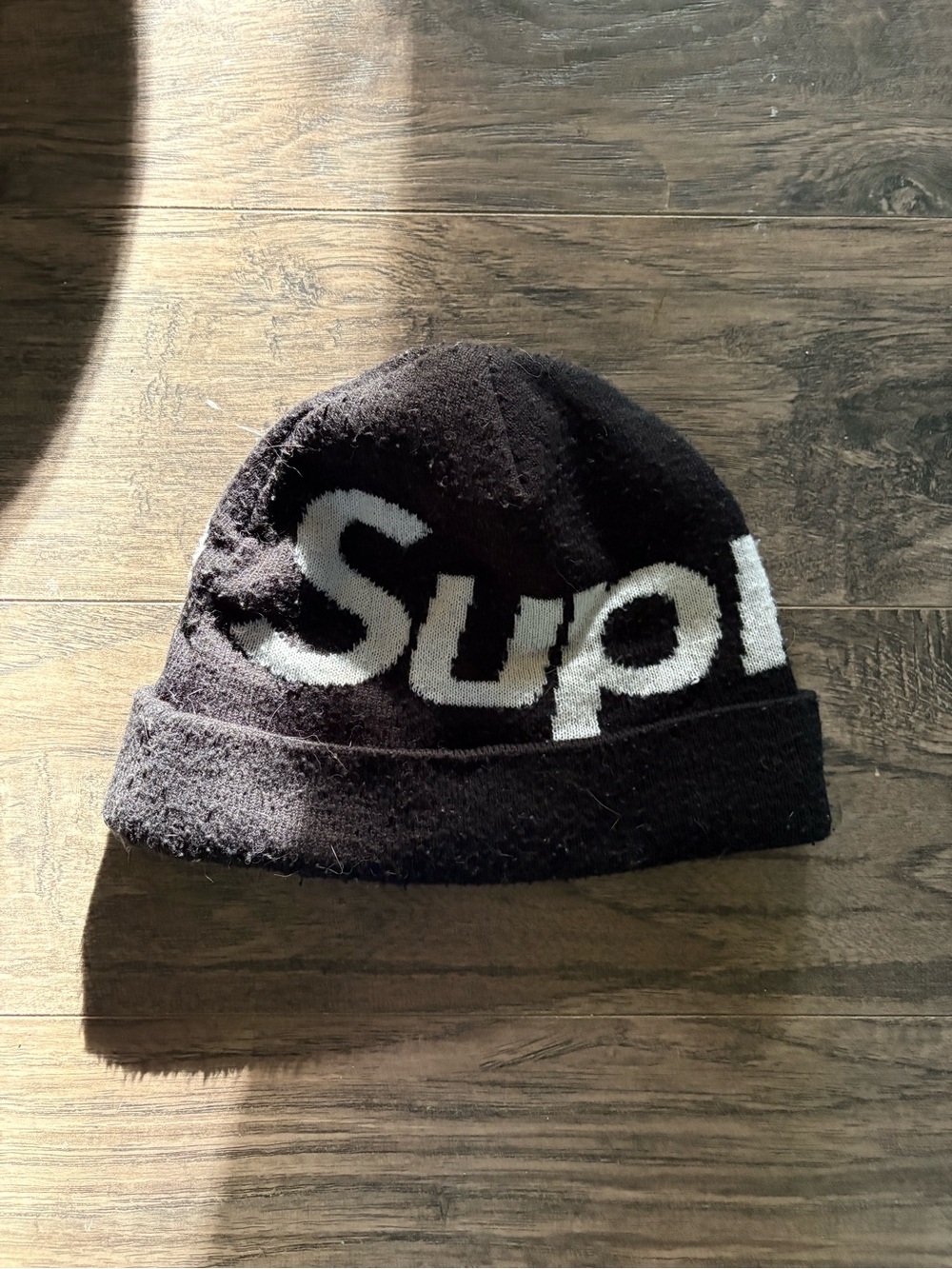 Black supreme beanie